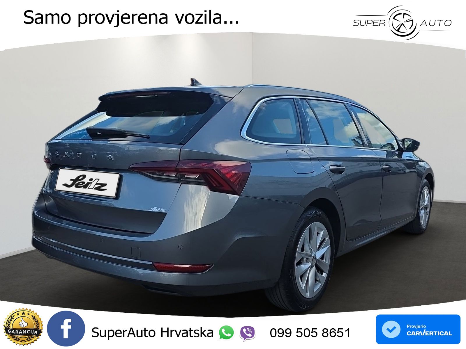 Škoda Octavia Combi 2.0 TDI (150 KS) LED+GR SJED+ACC
