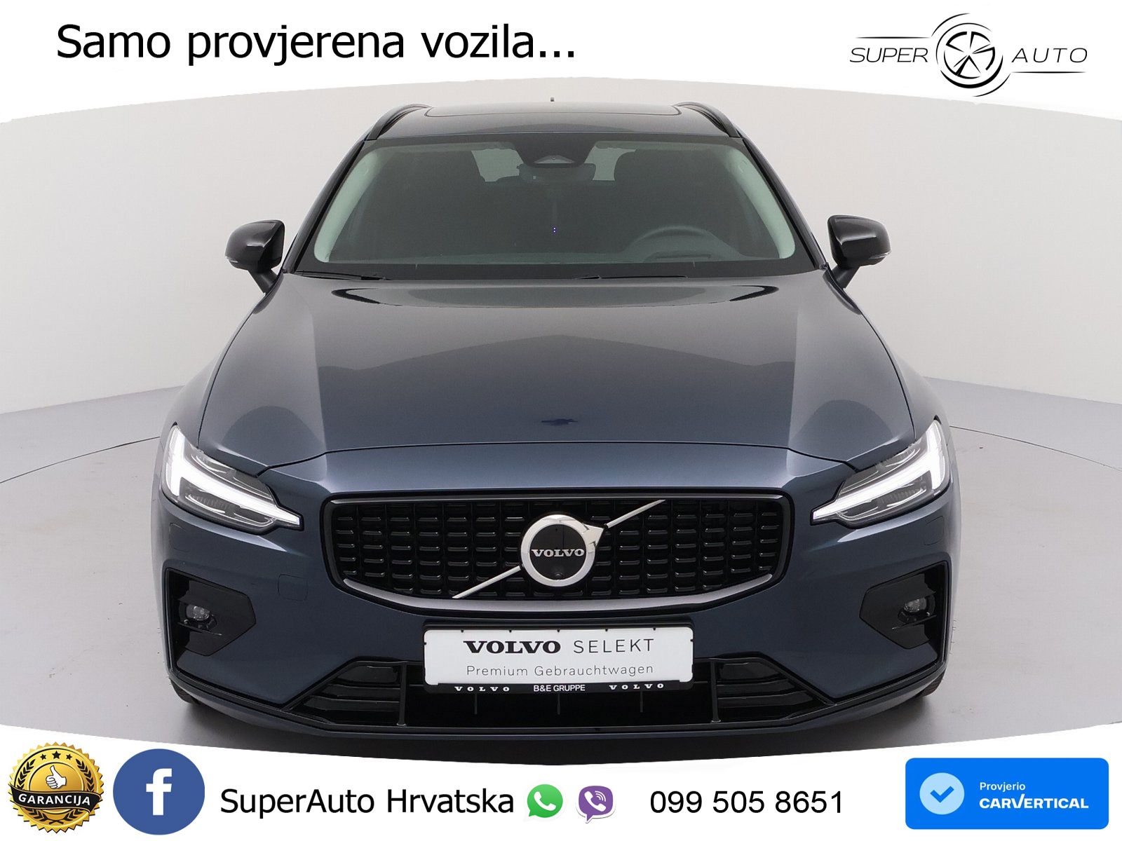 Volvo V60 2.0 B4 Benzin DCT ACC+HEAD+4xGR SJED+360+PANO