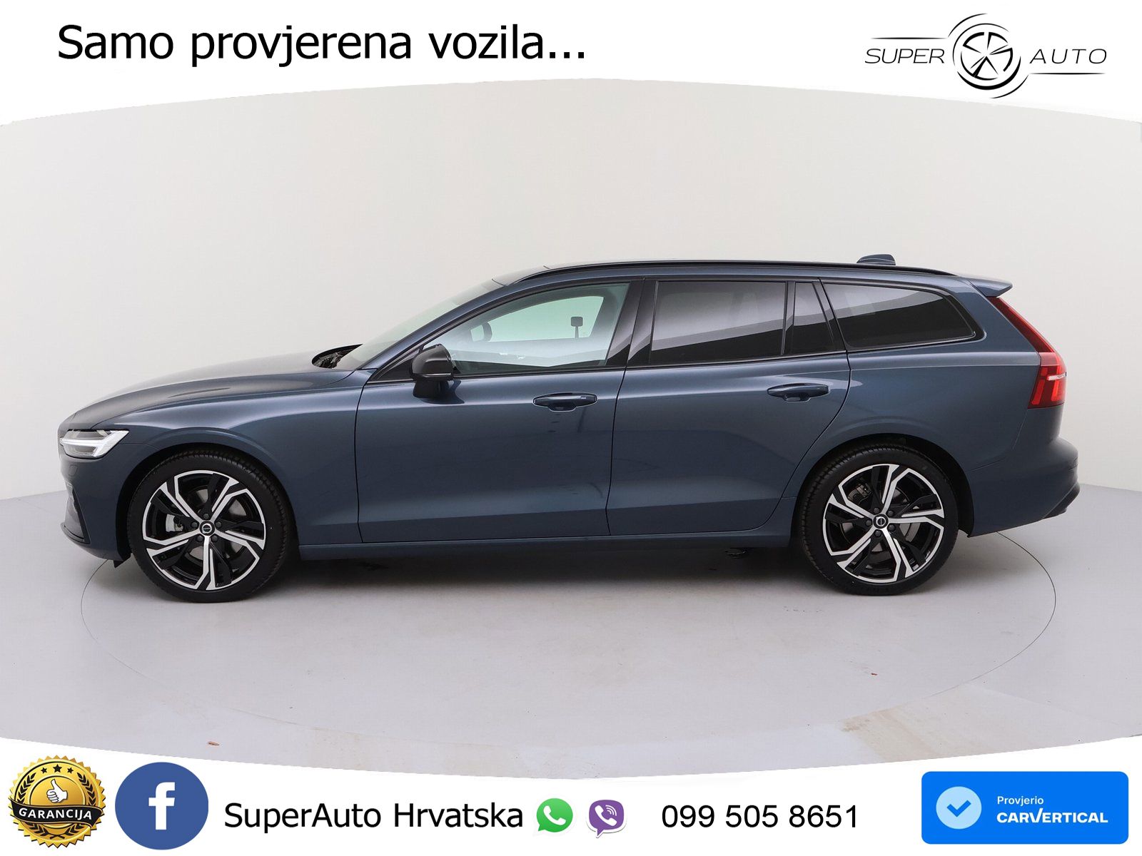 Volvo V60 2.0 B4 Benzin DCT ACC+HEAD+4xGR SJED+360+PANO