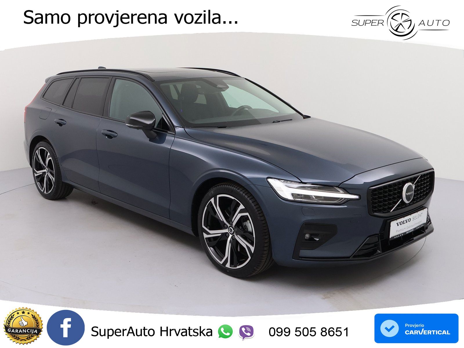 Volvo V60 2.0 B4 Benzin DCT ACC+HEAD+4xGR SJED+360+PANO