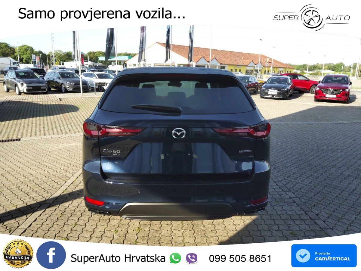 Mazda CX-60 3.3 e-Skyactiv D (254 KS) AWD Automatic MATRIX+GR SJED+KAM