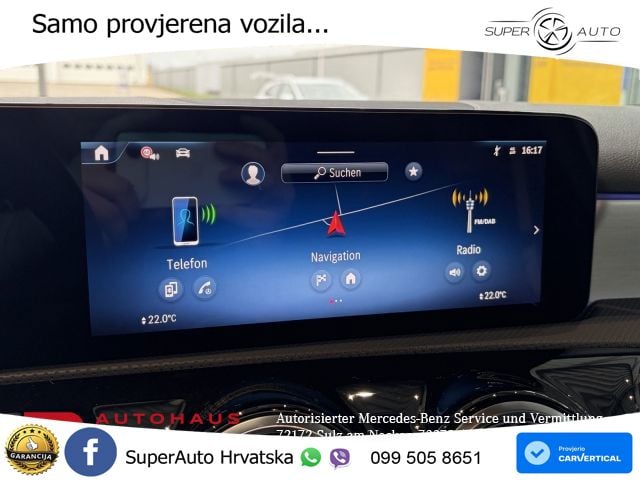 Mercedes-Benz A 200 7G-DCT AMG LED+GR SJED+ACC