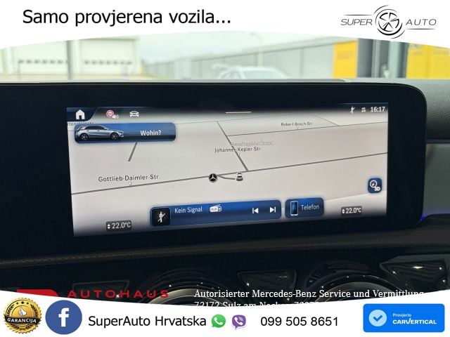 Mercedes-Benz A 200 7G-DCT AMG LED+GR SJED+ACC