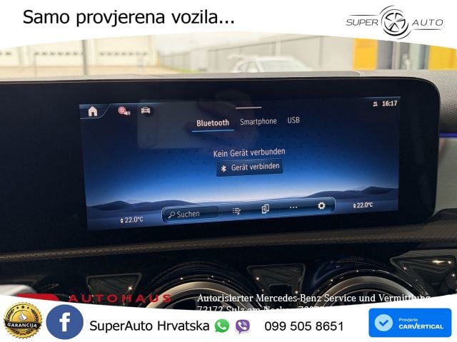 Mercedes-Benz A 200 7G-DCT AMG LED+GR SJED+ACC