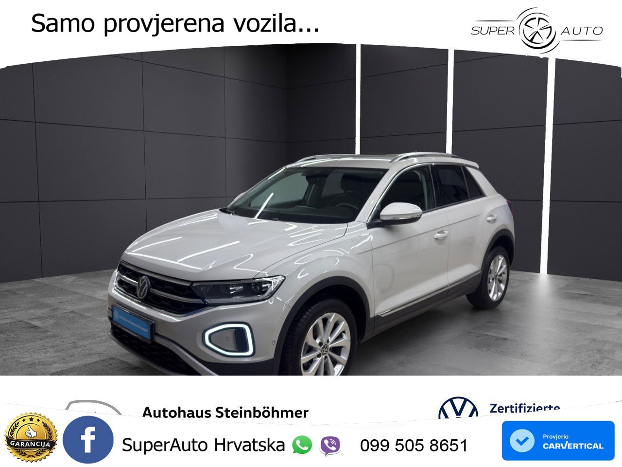 Volkswagen T-Roc 1.5 TSI (150 KS) DSG LED+GR SJED+ACC