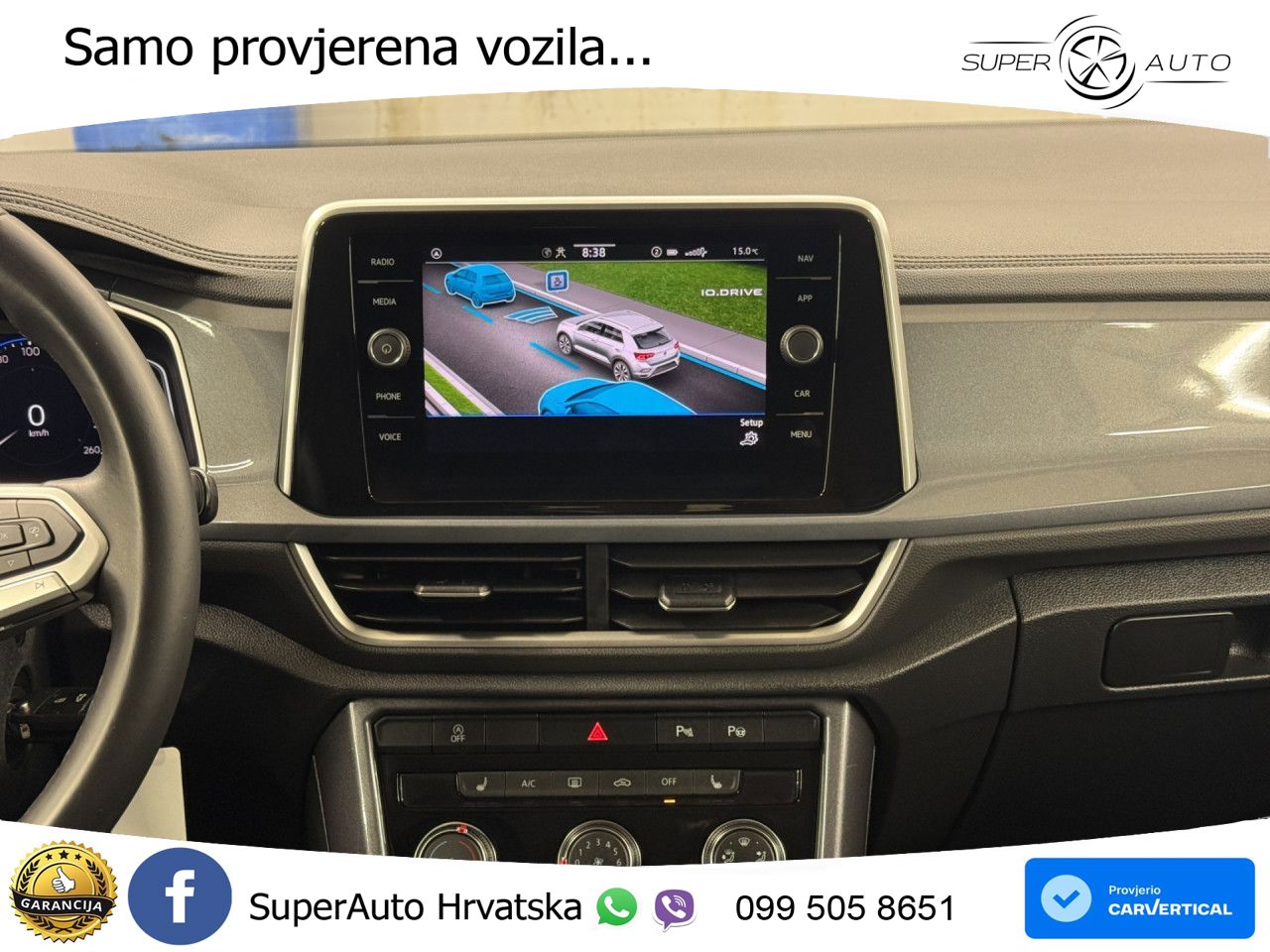 Volkswagen T-Roc 1.5 TSI (150 KS) DSG LED+GR SJED+ACC