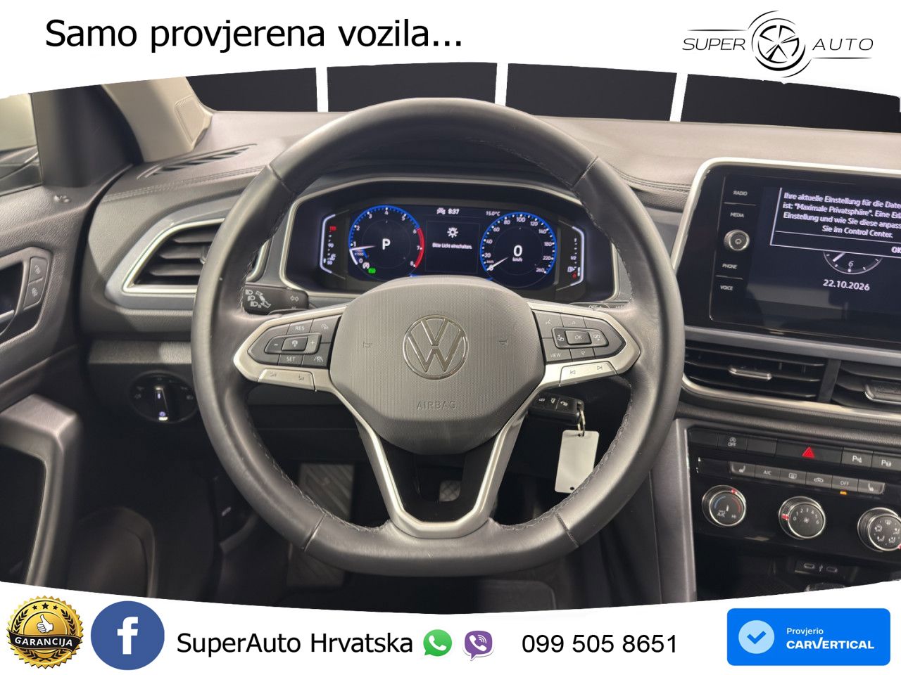 Volkswagen T-Roc 1.5 TSI (150 KS) DSG LED+GR SJED+ACC