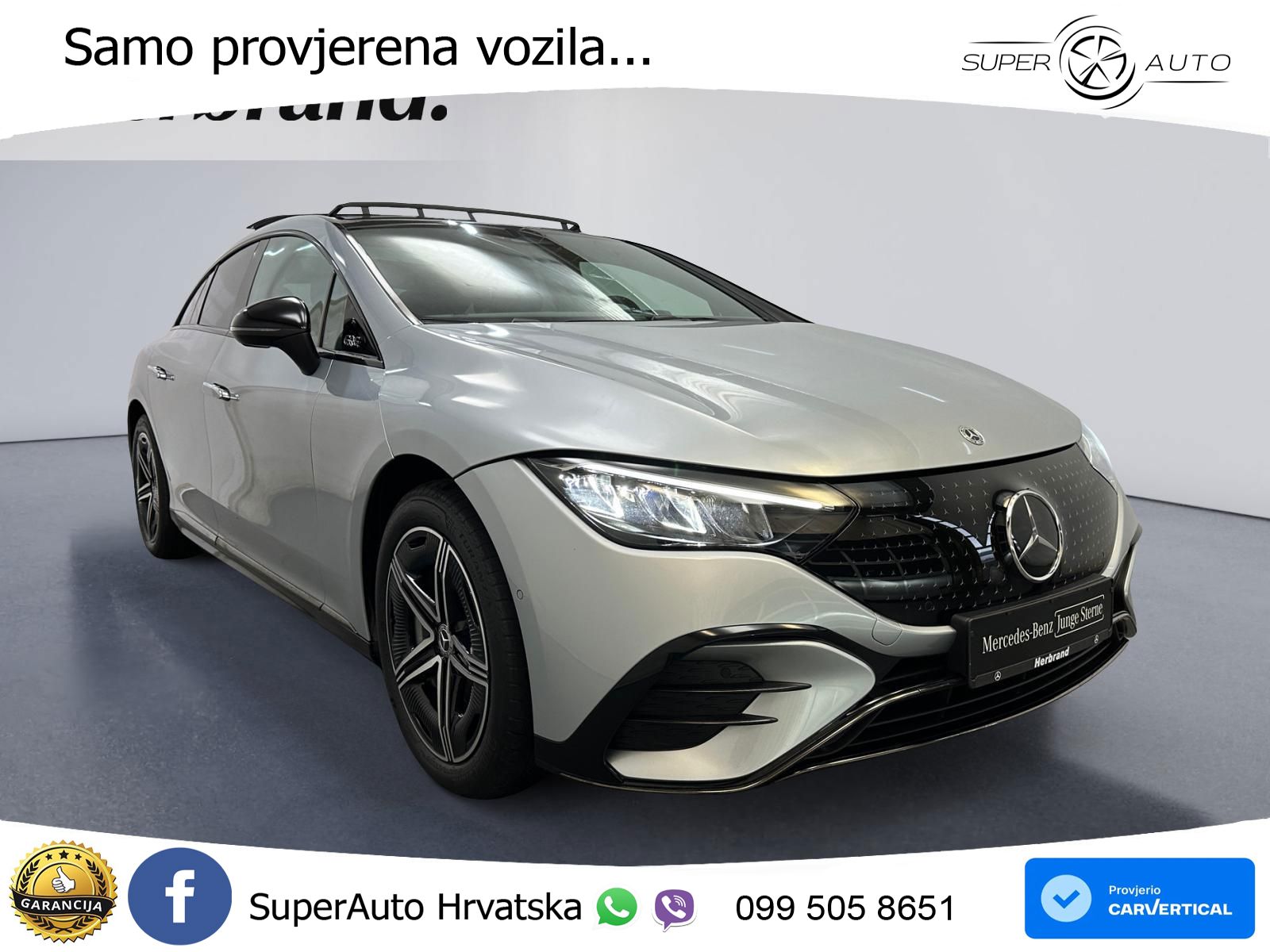 Mercedes EQE 350 98 kWh (292 KS) 4MATIC AMG LED+GR SJED+ACC