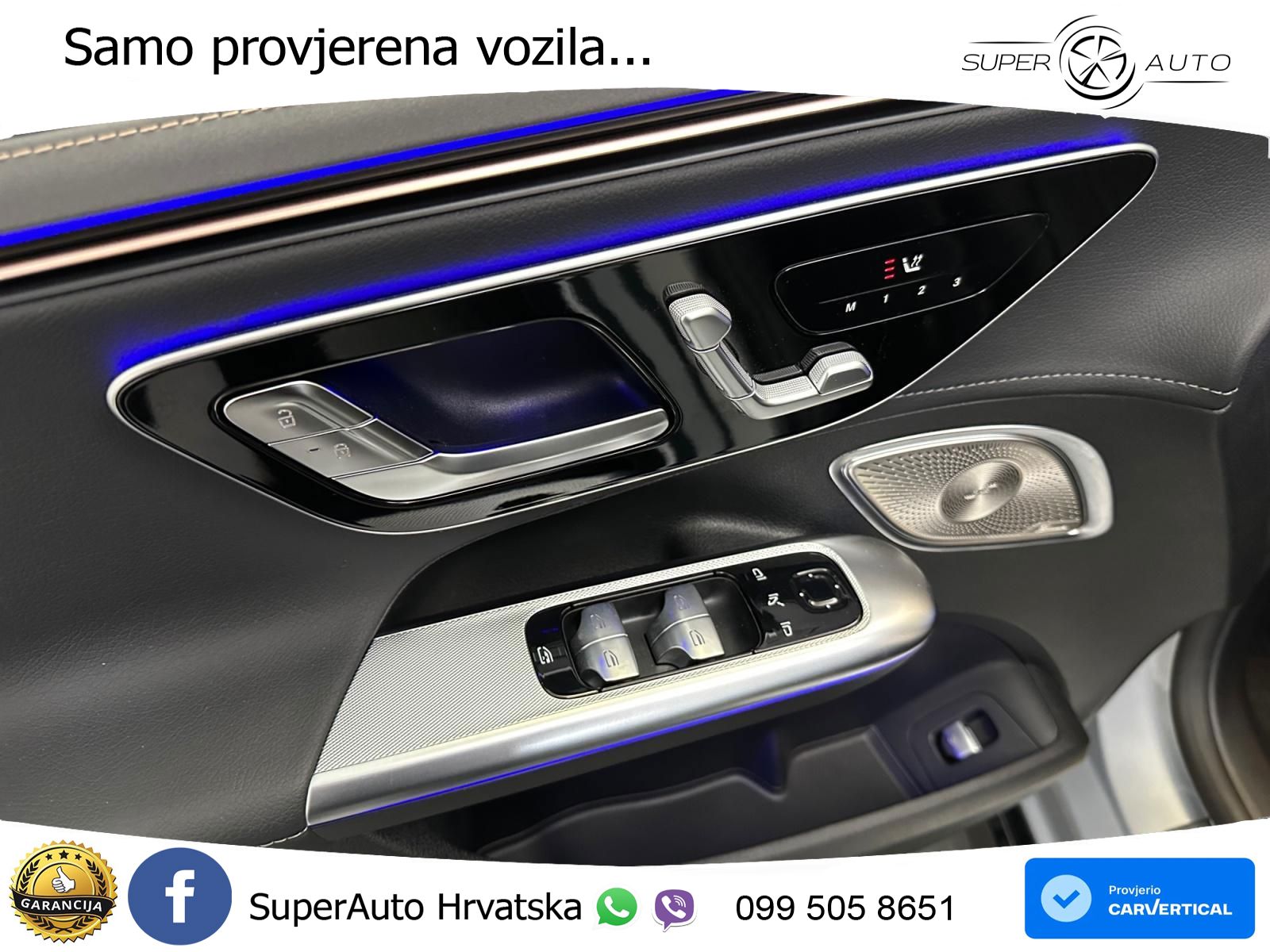 Mercedes EQE 350 98 kWh (292 KS) 4MATIC AMG LED+GR SJED+ACC