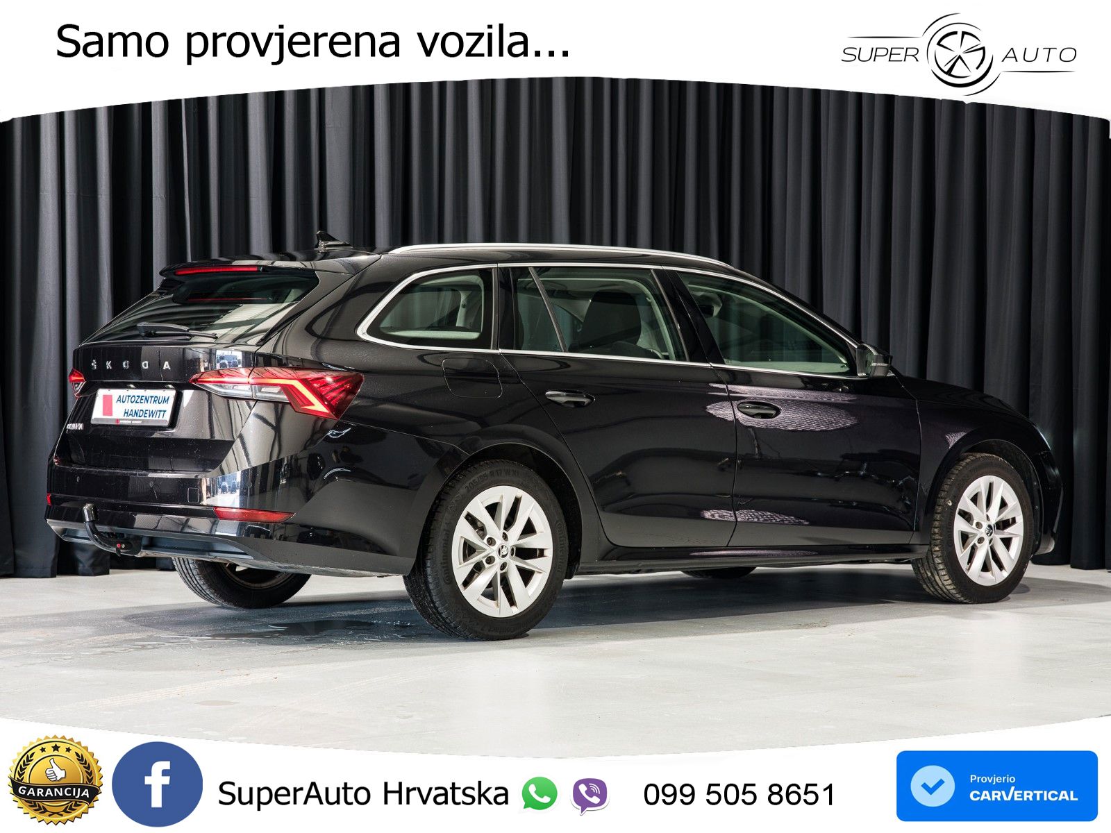 Škoda Octavia Combi 2.0 TDI (150 KS) DSG LED+GR SJED+ACC