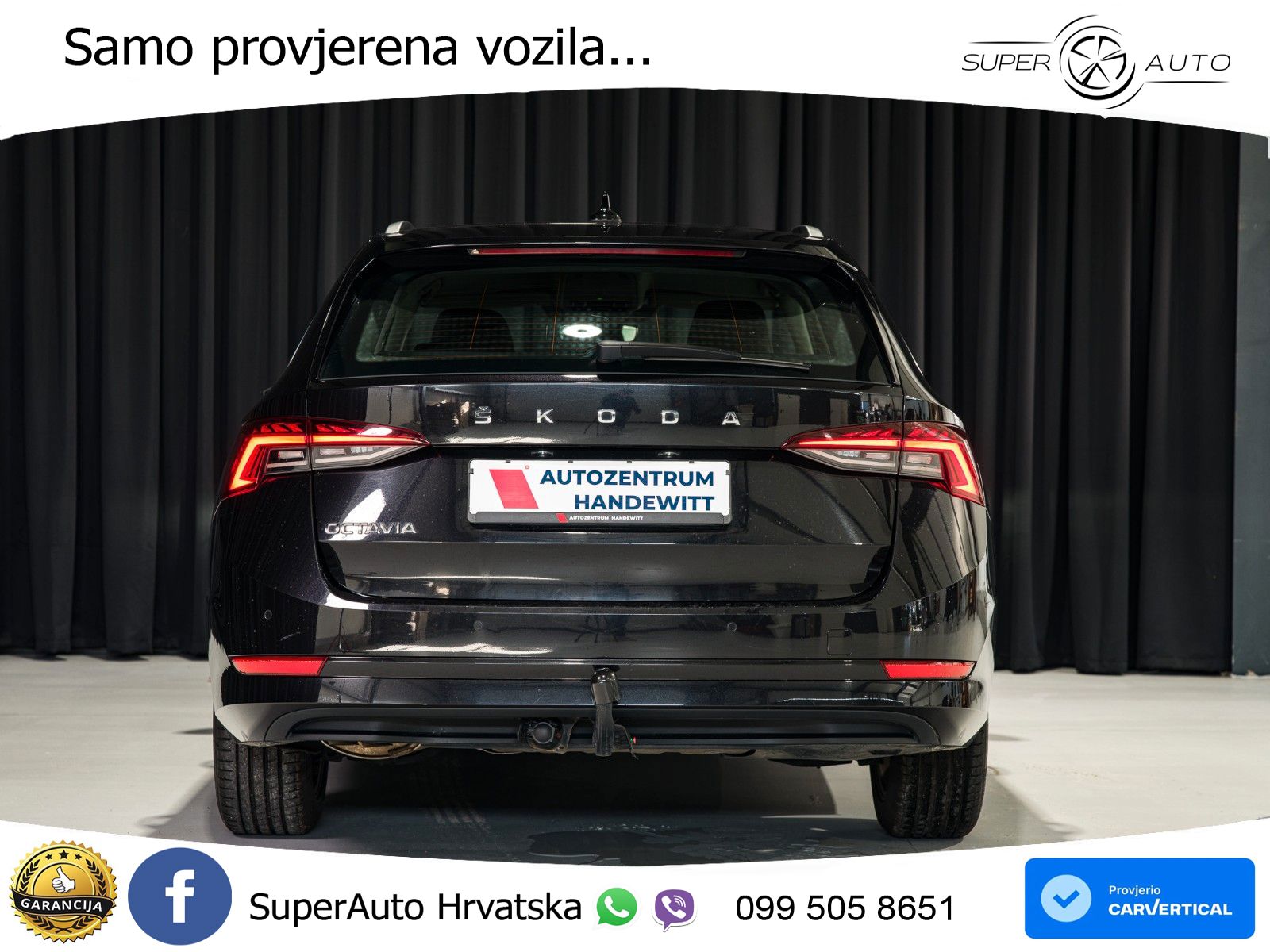 Škoda Octavia Combi 2.0 TDI (150 KS) DSG LED+GR SJED+ACC