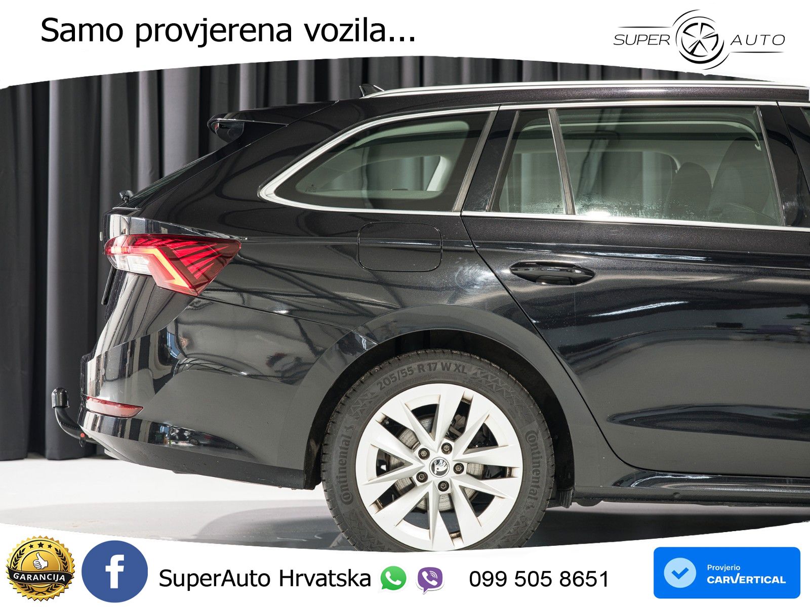 Škoda Octavia Combi 2.0 TDI (150 KS) DSG LED+GR SJED+ACC
