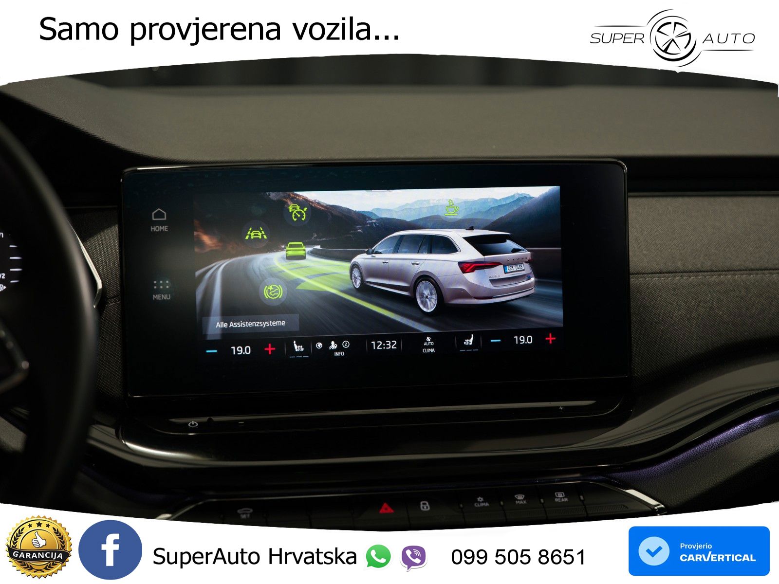 Škoda Octavia Combi 2.0 TDI (150 KS) DSG LED+GR SJED+ACC