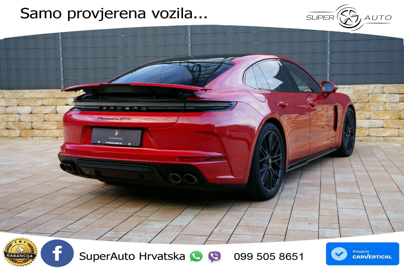 Porsche Panamera GTS 4.0 V8 (500 KS) PDK ACC+HEAD+4xGR SJED+360+PANO