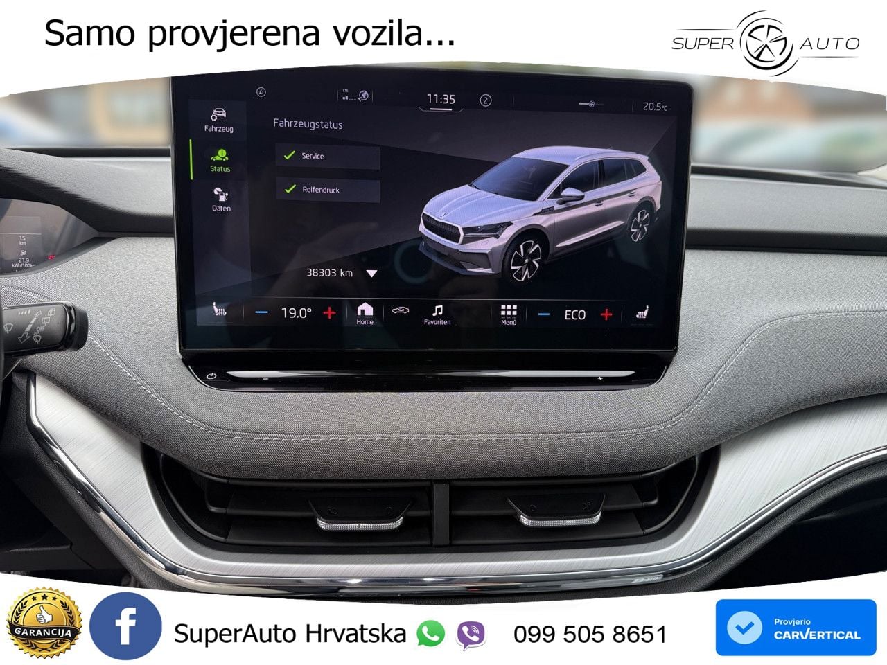Škoda Enyaq iV 80 82 kWh (204 KS) Loft