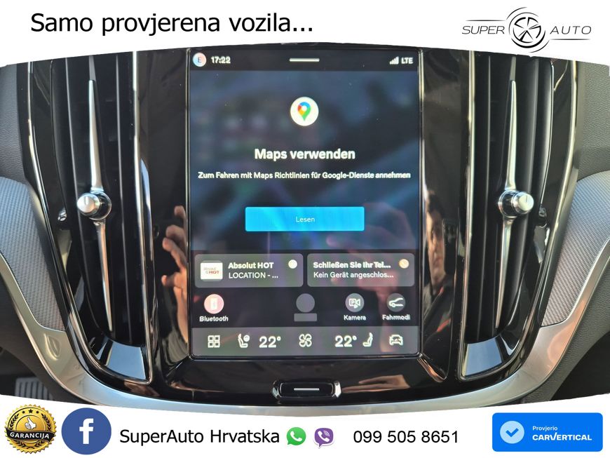 Volvo V60 2.0 B4 Benzin DCT ACC+HEAD+4xGR SJED+360+PANO
