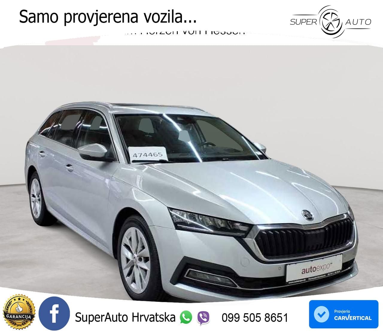 Škoda Octavia Combi 2.0 TDI (150 KS) DSG
