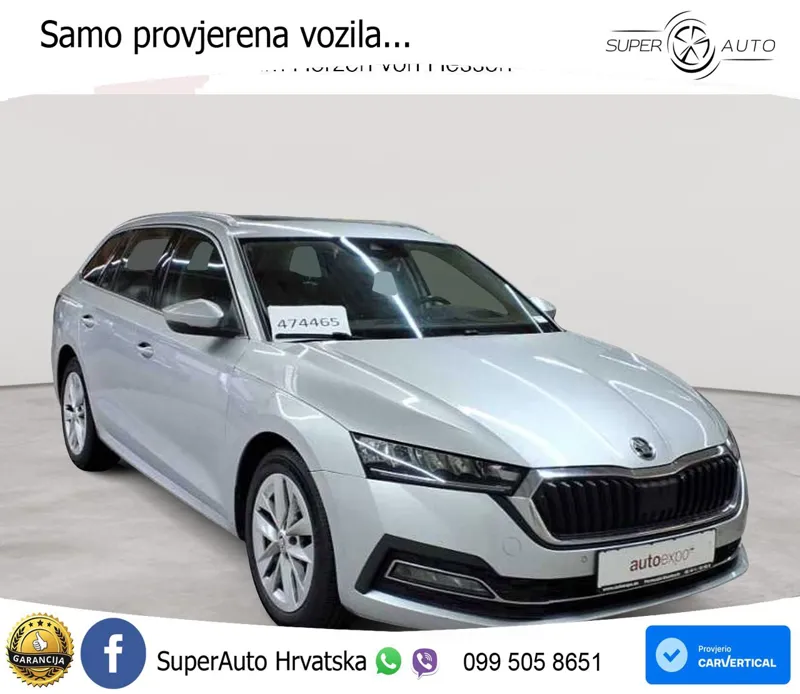 Škoda Octavia Combi 2.0 TDI (150 KS) DSG