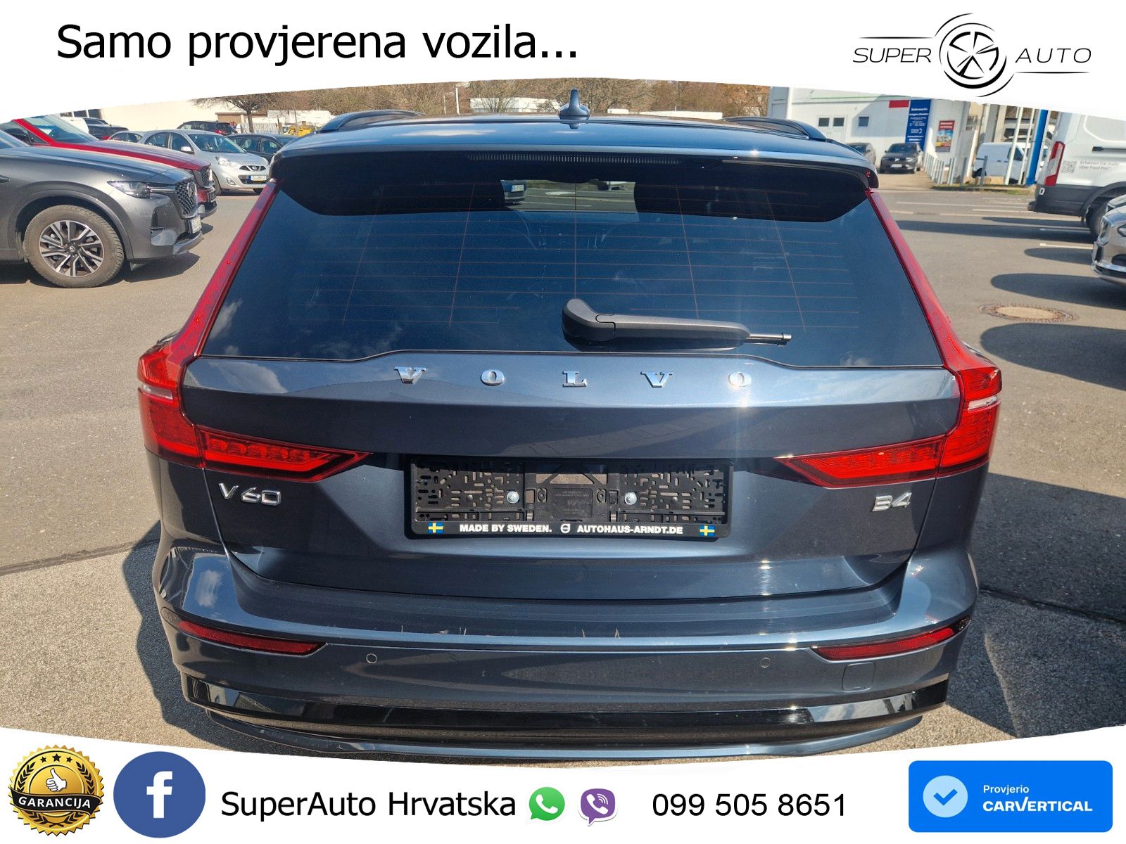 Volvo V60 2.0 B4 Benzin DCT LED+GR SJED+ACC