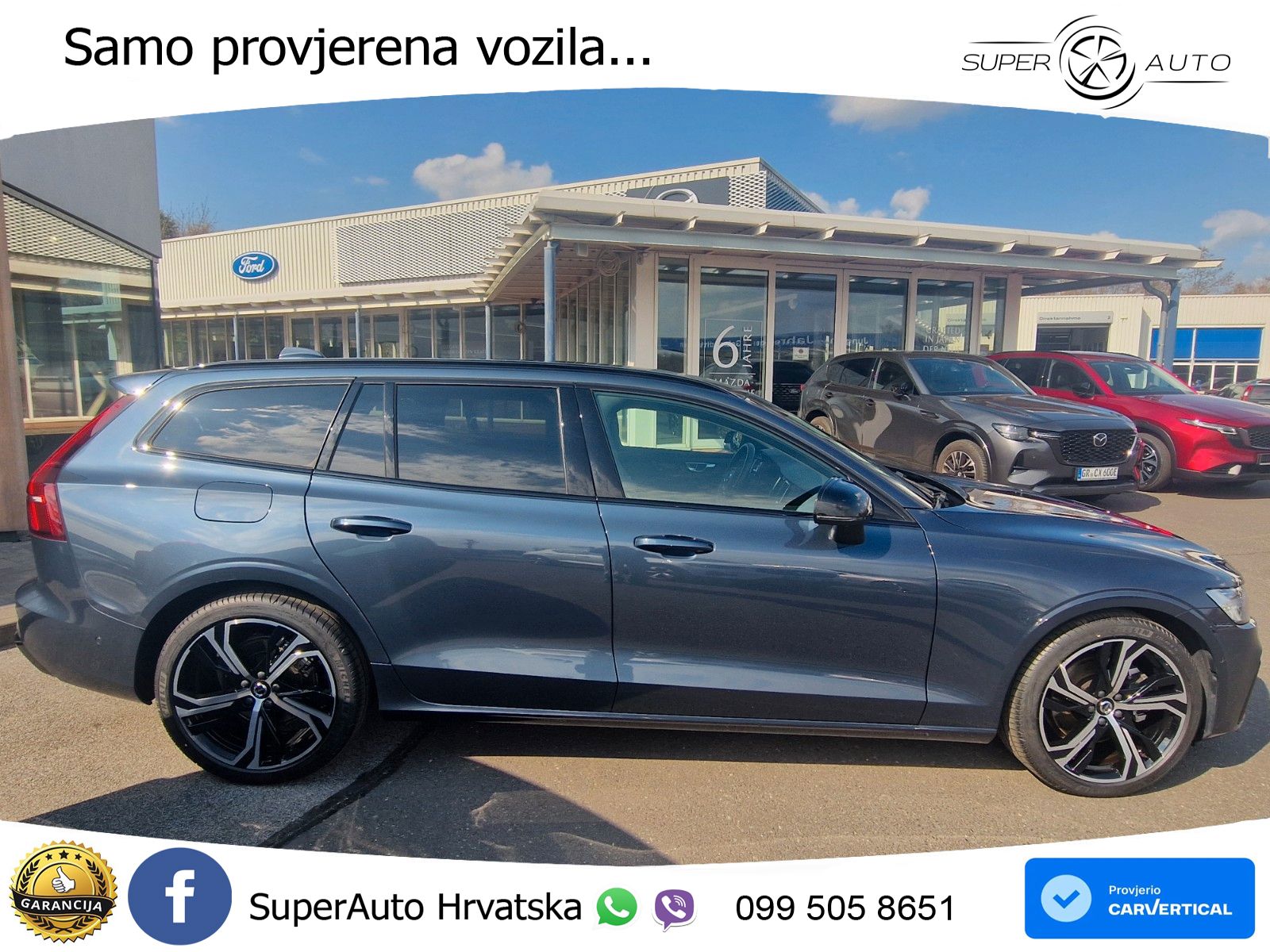 Volvo V60 2.0 B4 Benzin DCT LED+GR SJED+ACC