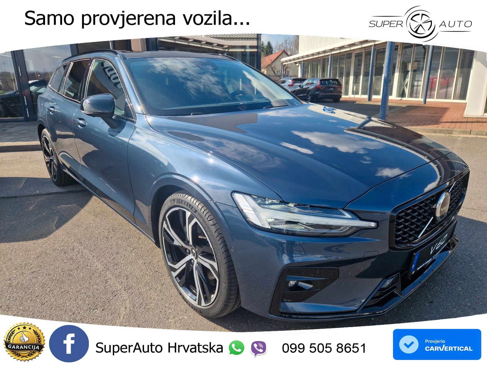 Volvo V60 2.0 B4 Benzin DCT LED+GR SJED+ACC