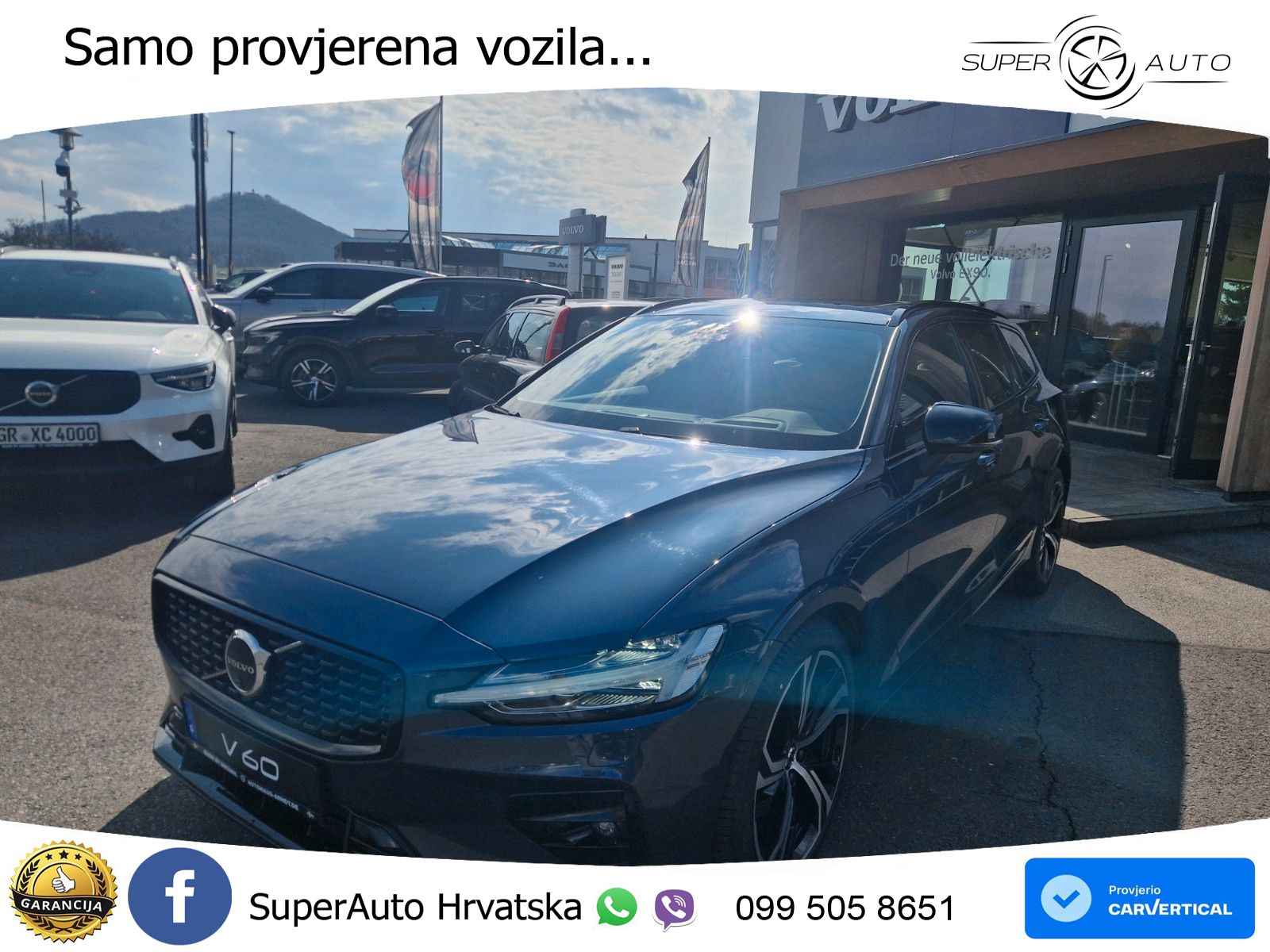 Volvo V60 2.0 B4 Benzin DCT LED+GR SJED+ACC