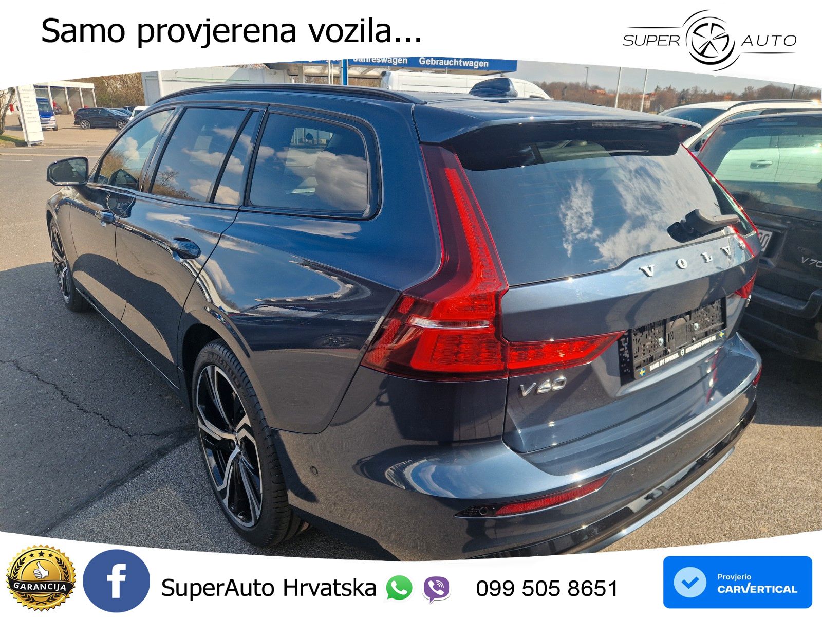 Volvo V60 2.0 B4 Benzin DCT LED+GR SJED+ACC