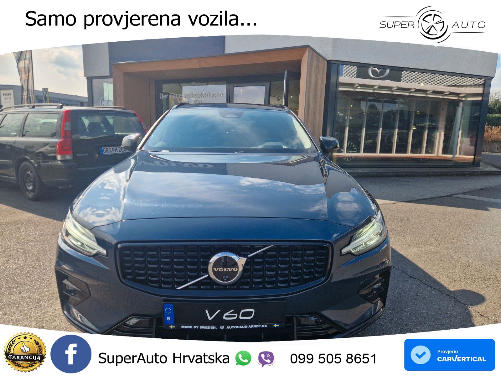 Volvo V60 2.0 B4 Benzin DCT LED+GR SJED+ACC
