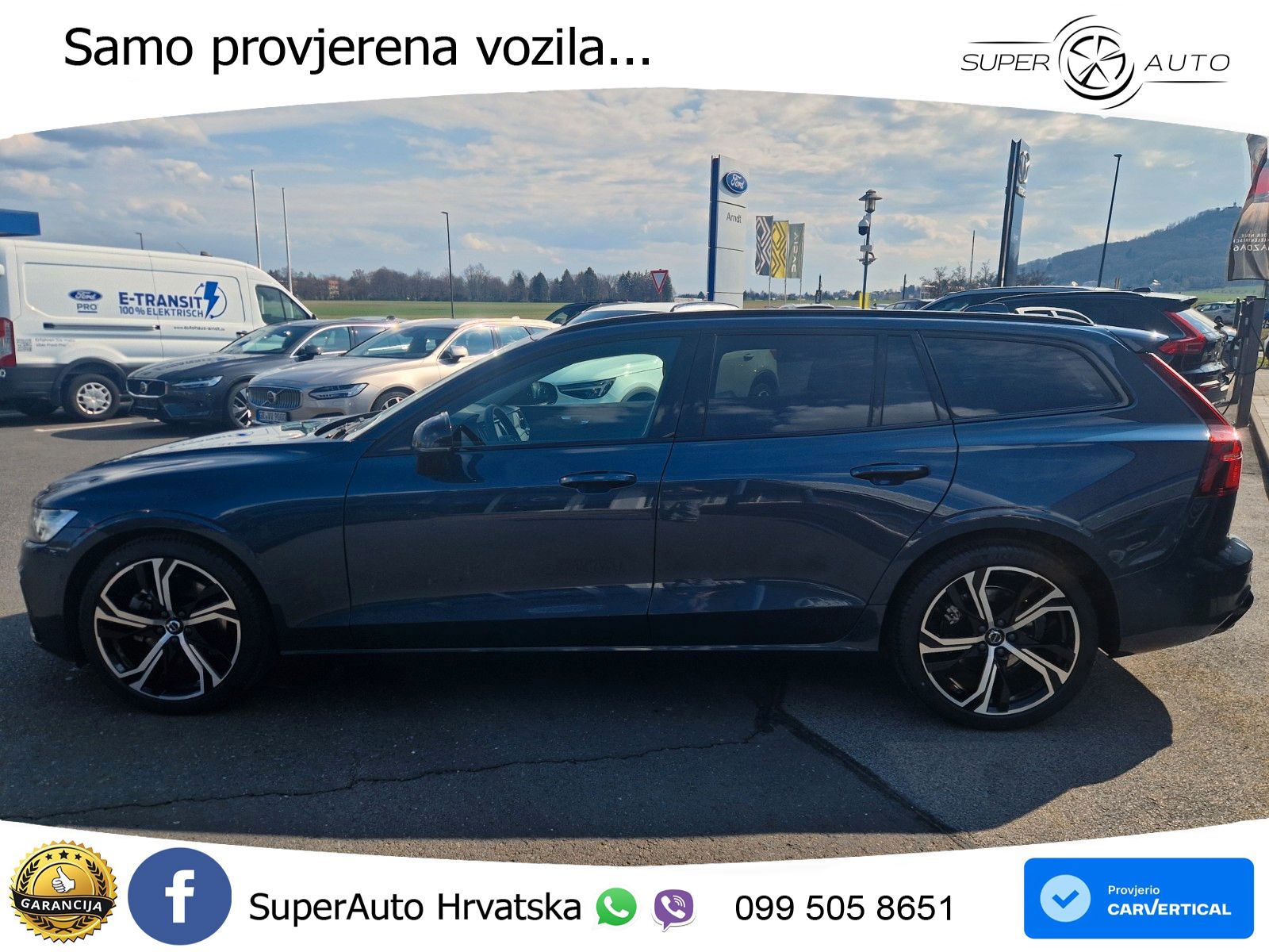 Volvo V60 2.0 B4 Benzin DCT LED+GR SJED+ACC
