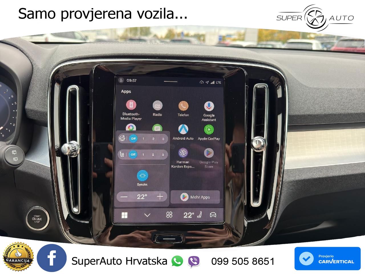 Volvo XC40 2.0 B3 163 KS Automatic LED+GR SJED+ACC