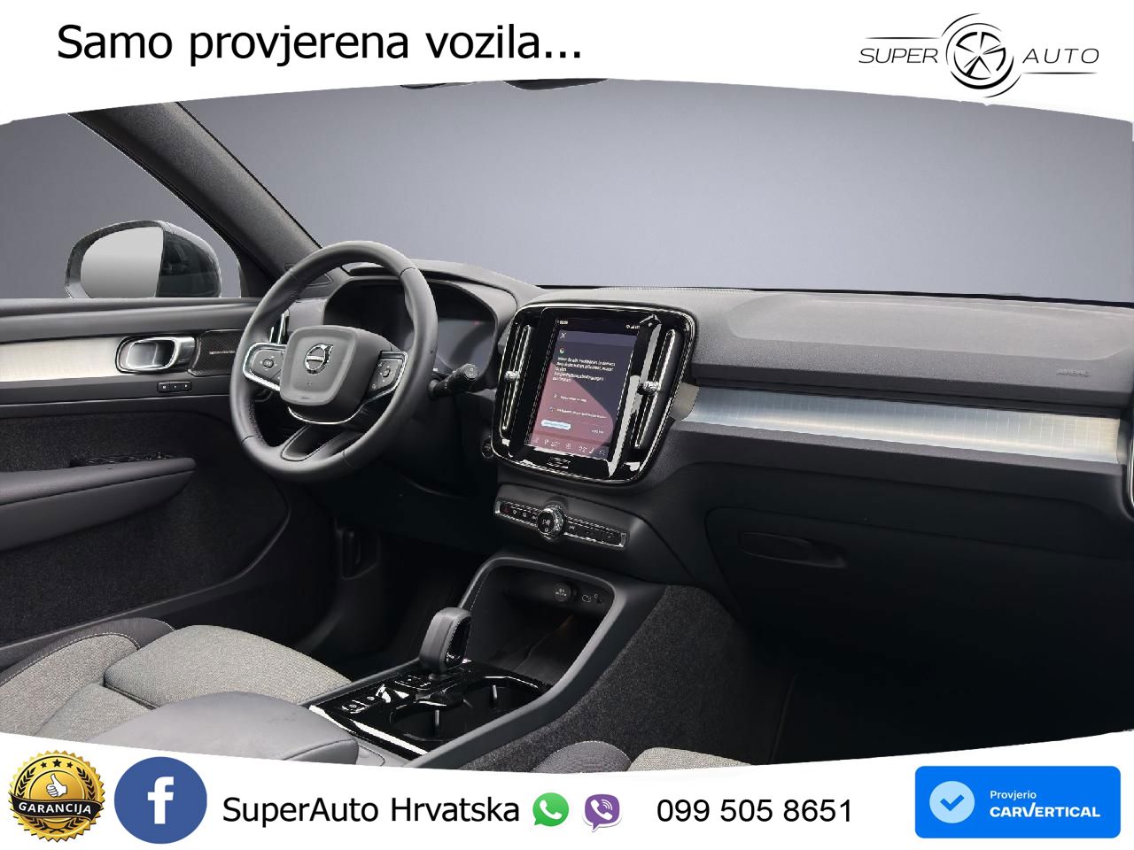 Volvo XC40 2.0 B3 163 KS Automatic LED+GR SJED+ACC
