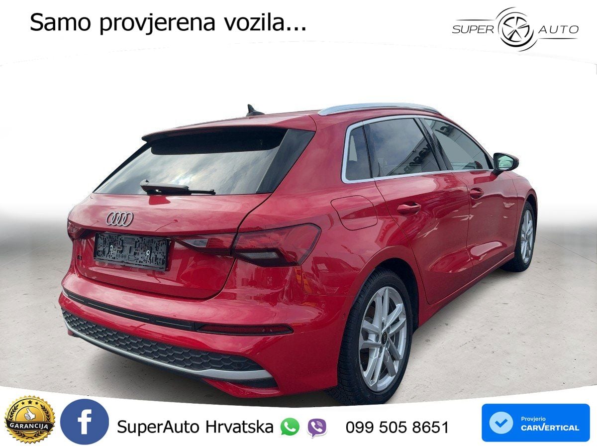 Audi A3 35 TFSI (150 KS) advanced