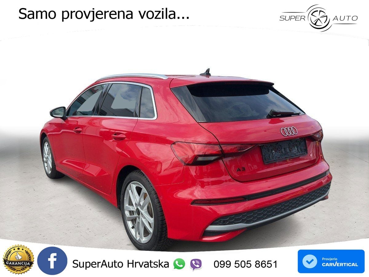 Audi A3 35 TFSI (150 KS) advanced