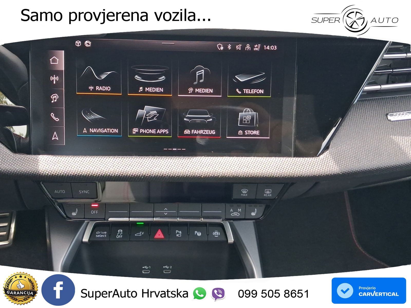 Audi A3 Sportback 40 TFSI e (204 KS) Plug-in Hybrid S tronic 2x S line LED+GR SJED+ACC