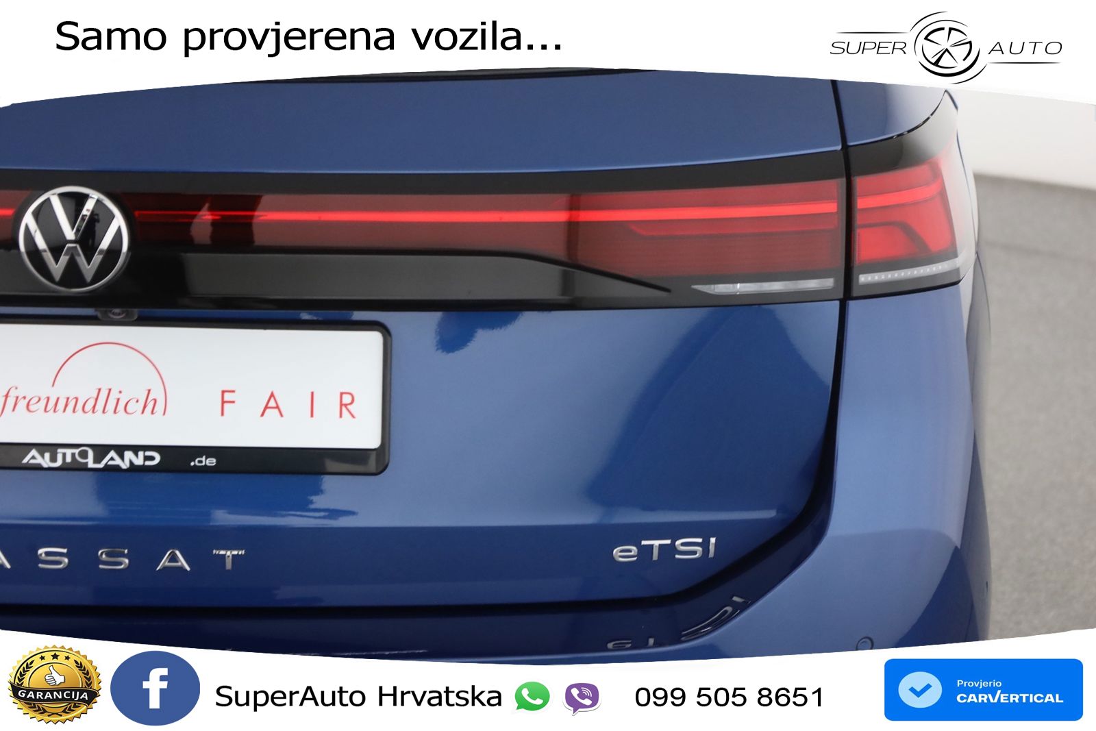 Volkswagen Passat Variant 1.5 eTSI (150 KS) DSG LED+GR SJED+ACC