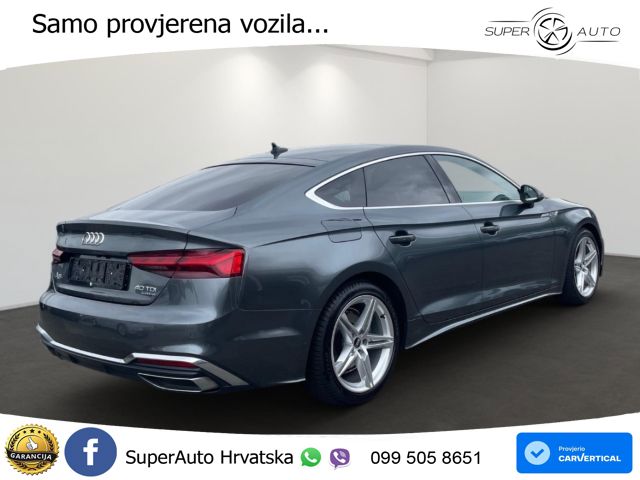 Audi A5 Sportback 40 TDI (204 KS) quattro S tronic S line MATRIX+GR SJED+KAM