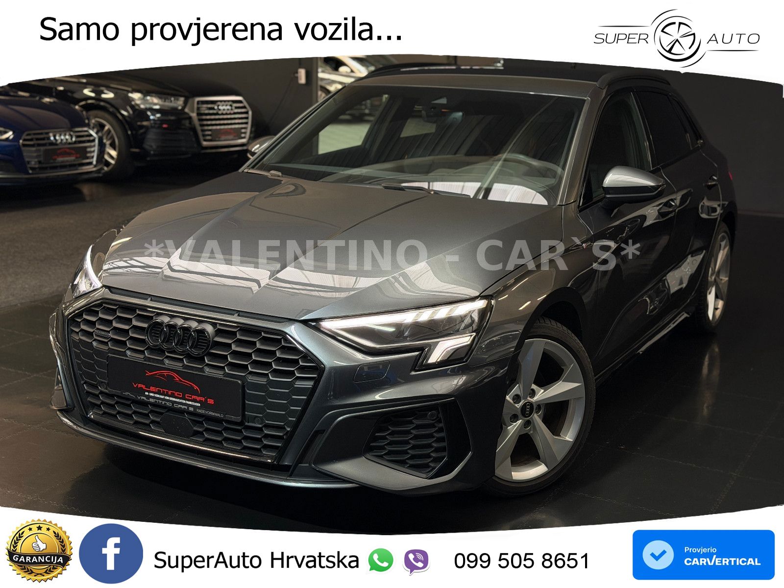 Audi A3 40 TDI (200 KS) quattro S tronic S line MATRIX+GR SJED+KAM
