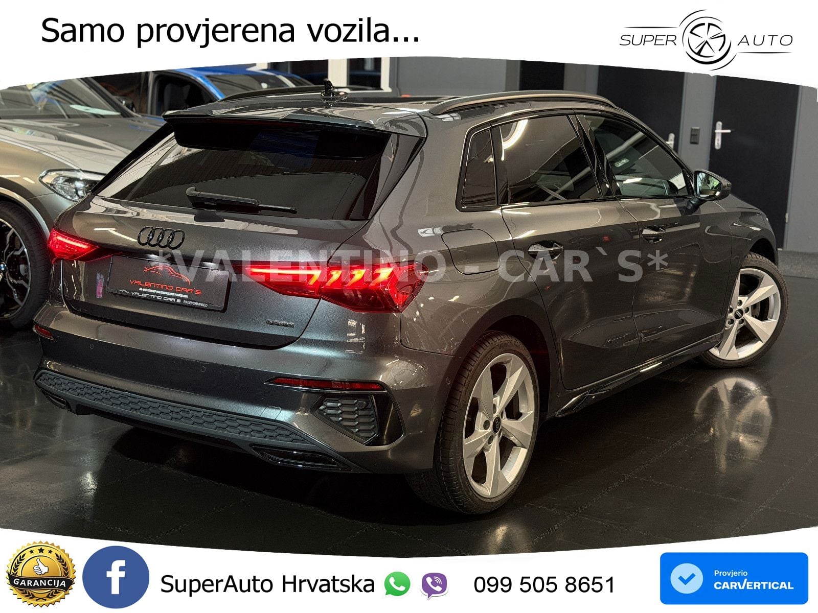 Audi A3 40 TDI (200 KS) quattro S tronic S line MATRIX+GR SJED+KAM