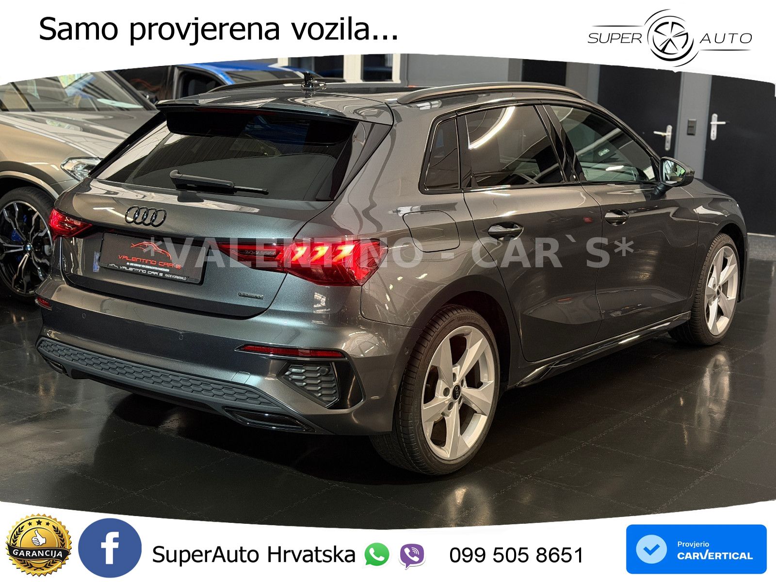 Audi A3 40 TDI (200 KS) quattro S tronic S line MATRIX+GR SJED+KAM