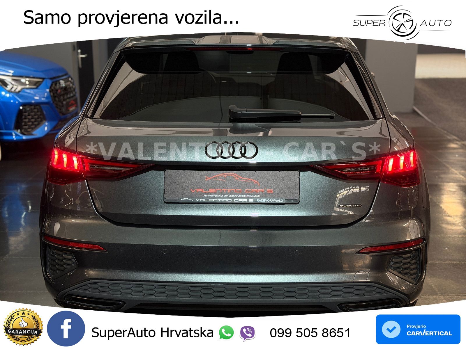 Audi A3 40 TDI (200 KS) quattro S tronic S line MATRIX+GR SJED+KAM