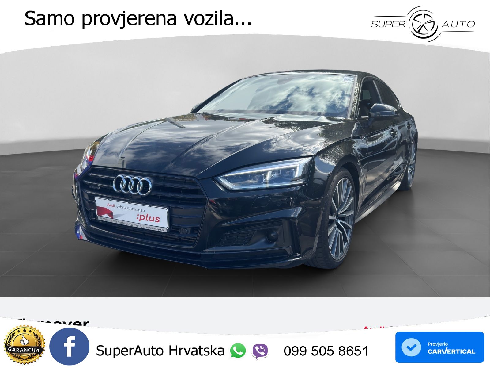 Audi A5 Sportback 45 TFSI (245 KS) quattro ultra S tronic S line MATRIX+GR SJED+KAM