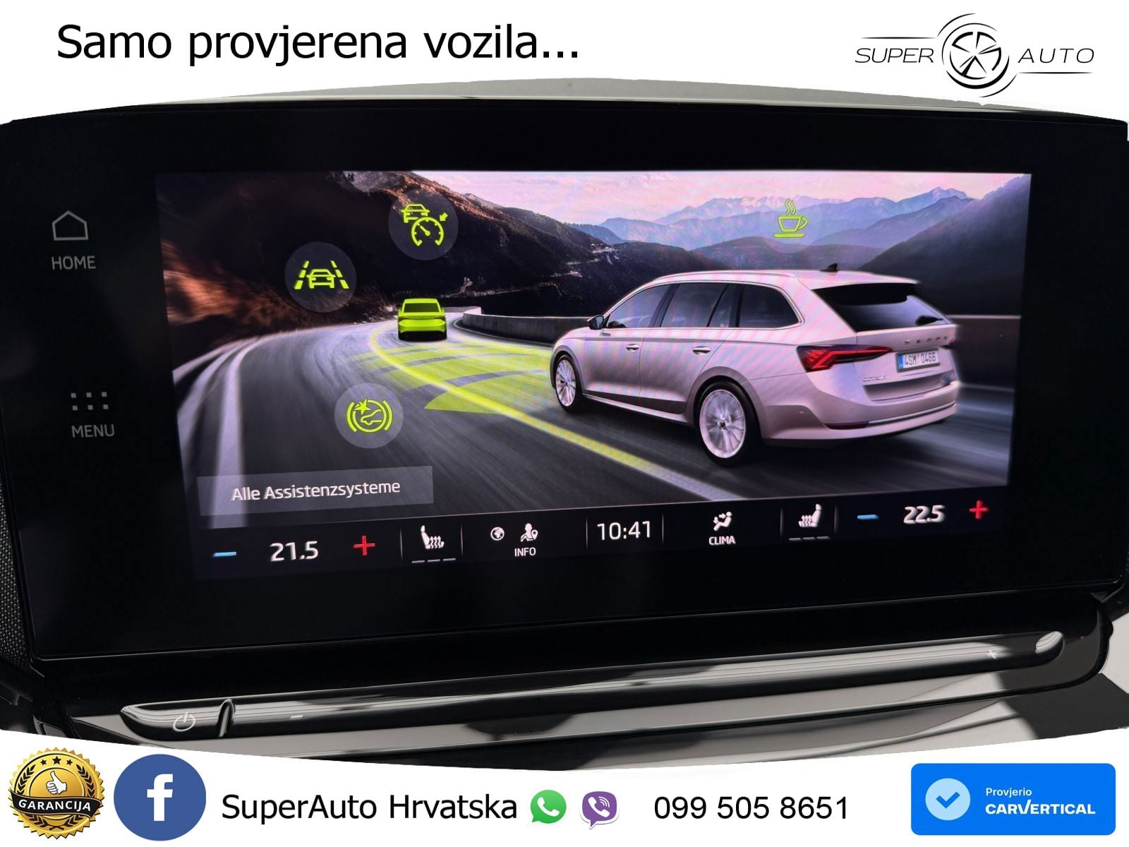 Škoda Octavia Combi 2.0 TDI (150 KS) DSG LED+GR SJED+ACC