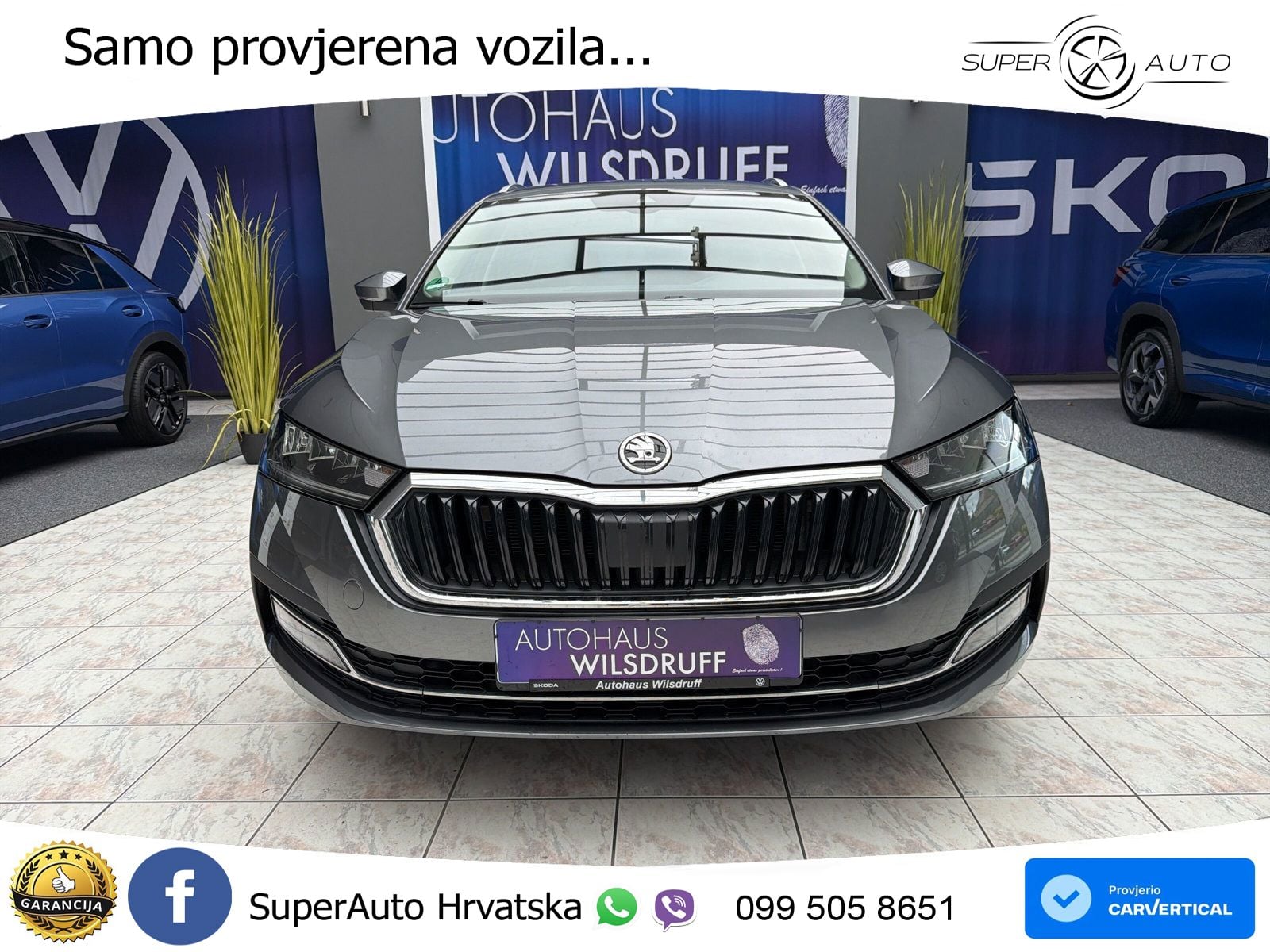 Škoda Octavia Combi 2.0 TDI (150 KS) DSG LED+GR SJED+ACC