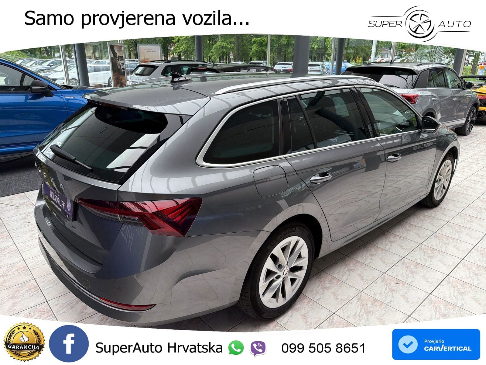 Škoda Octavia Combi 2.0 TDI (150 KS) DSG LED+GR SJED+ACC