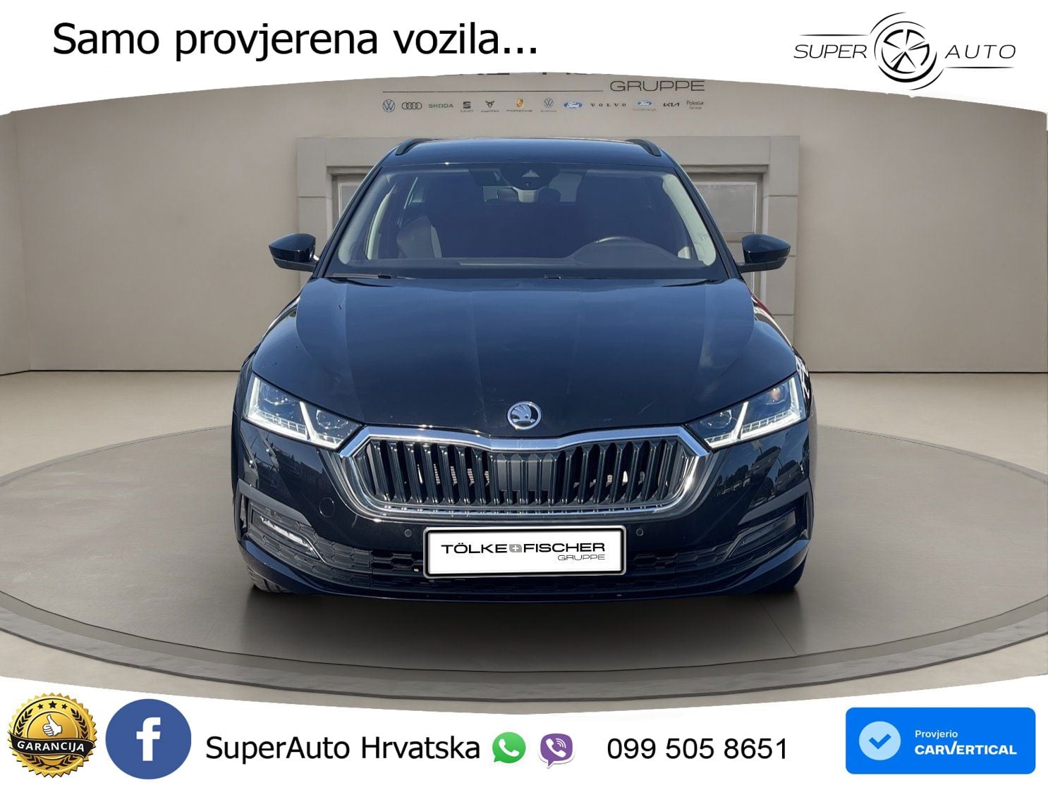 Škoda Octavia Combi 2.0 TDI (150 KS) DSG LED+GR SJED+ACC