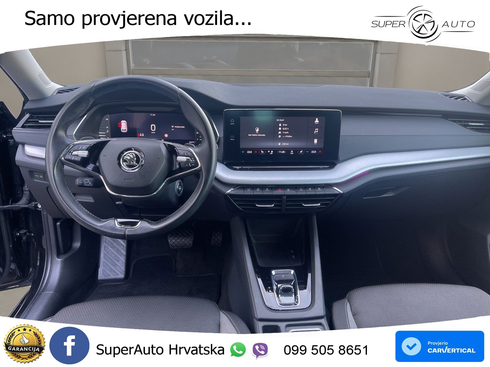 Škoda Octavia Combi 2.0 TDI (150 KS) DSG LED+GR SJED+ACC