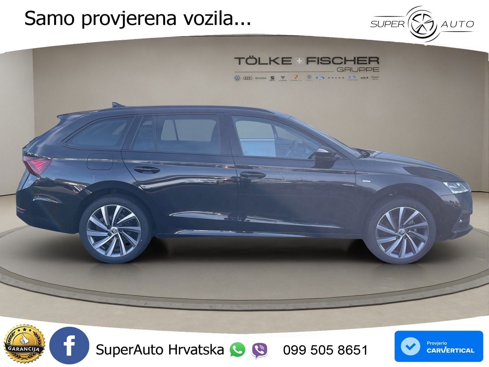 Škoda Octavia Combi 2.0 TDI (150 KS) DSG LED+GR SJED+ACC