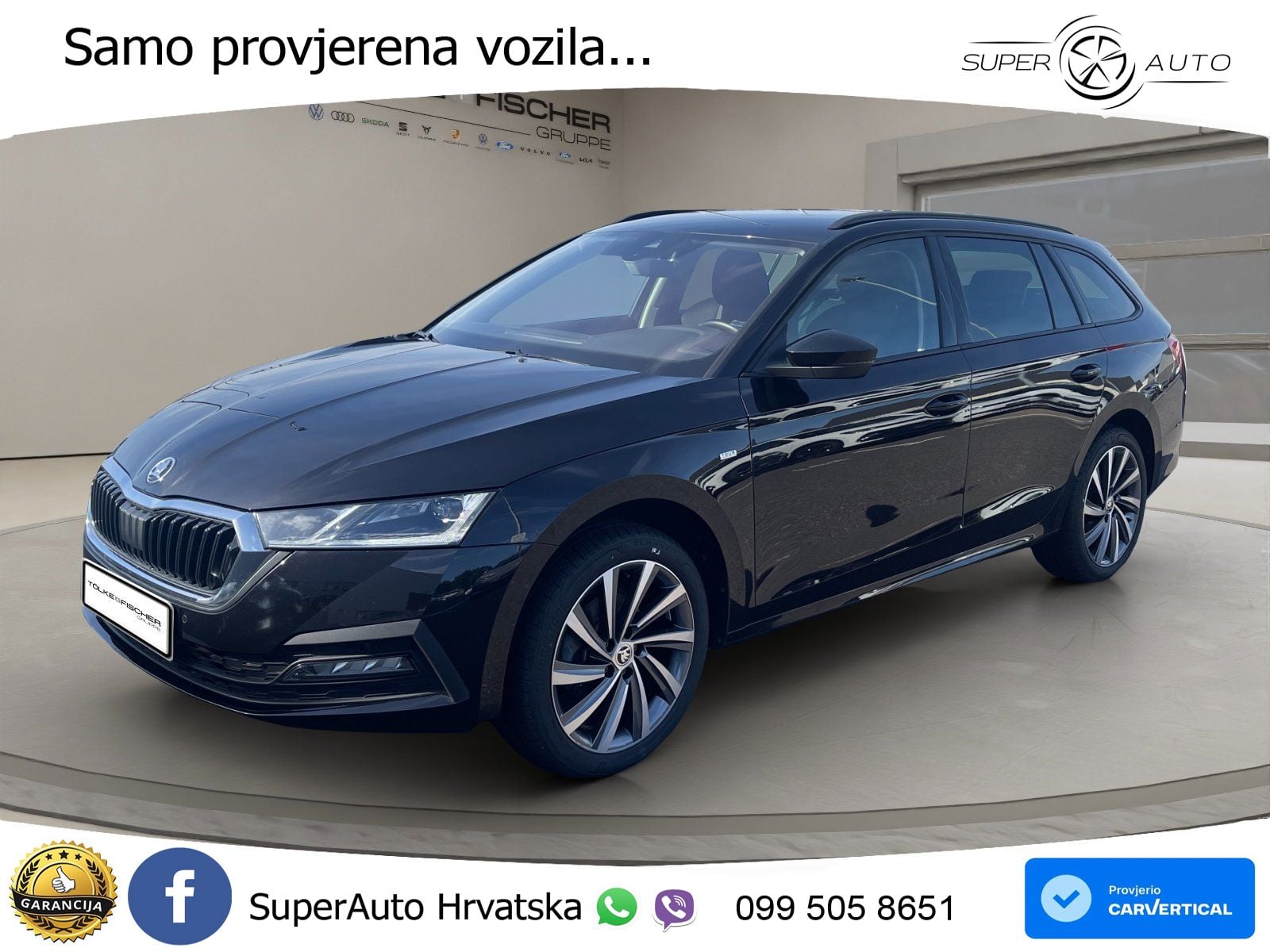 Škoda Octavia Combi 2.0 TDI (150 KS) DSG LED+GR SJED+ACC
