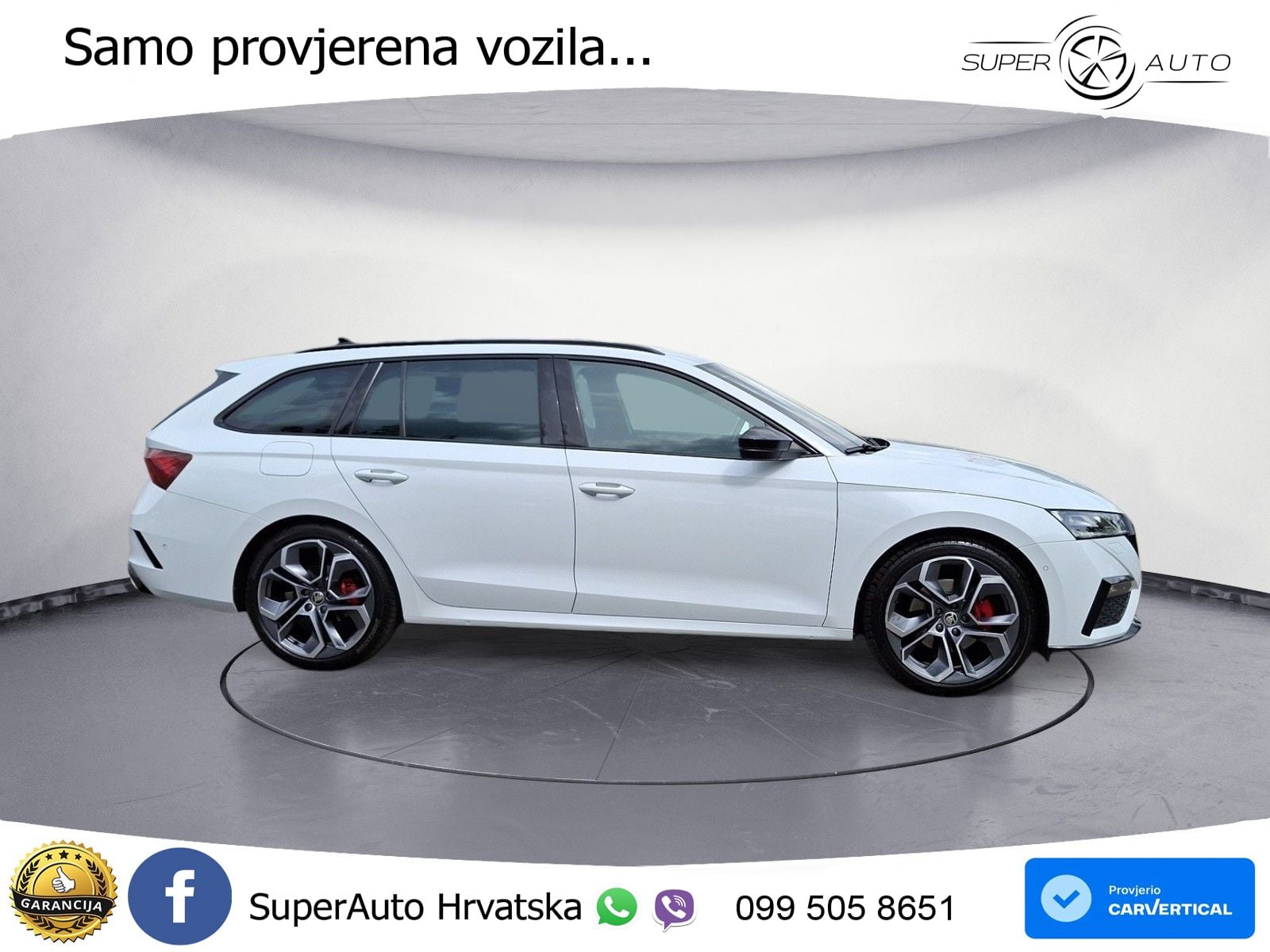 Škoda Octavia Combi RS 2.0 TDI (200 KS) DSG LED+GR SJED+ACC