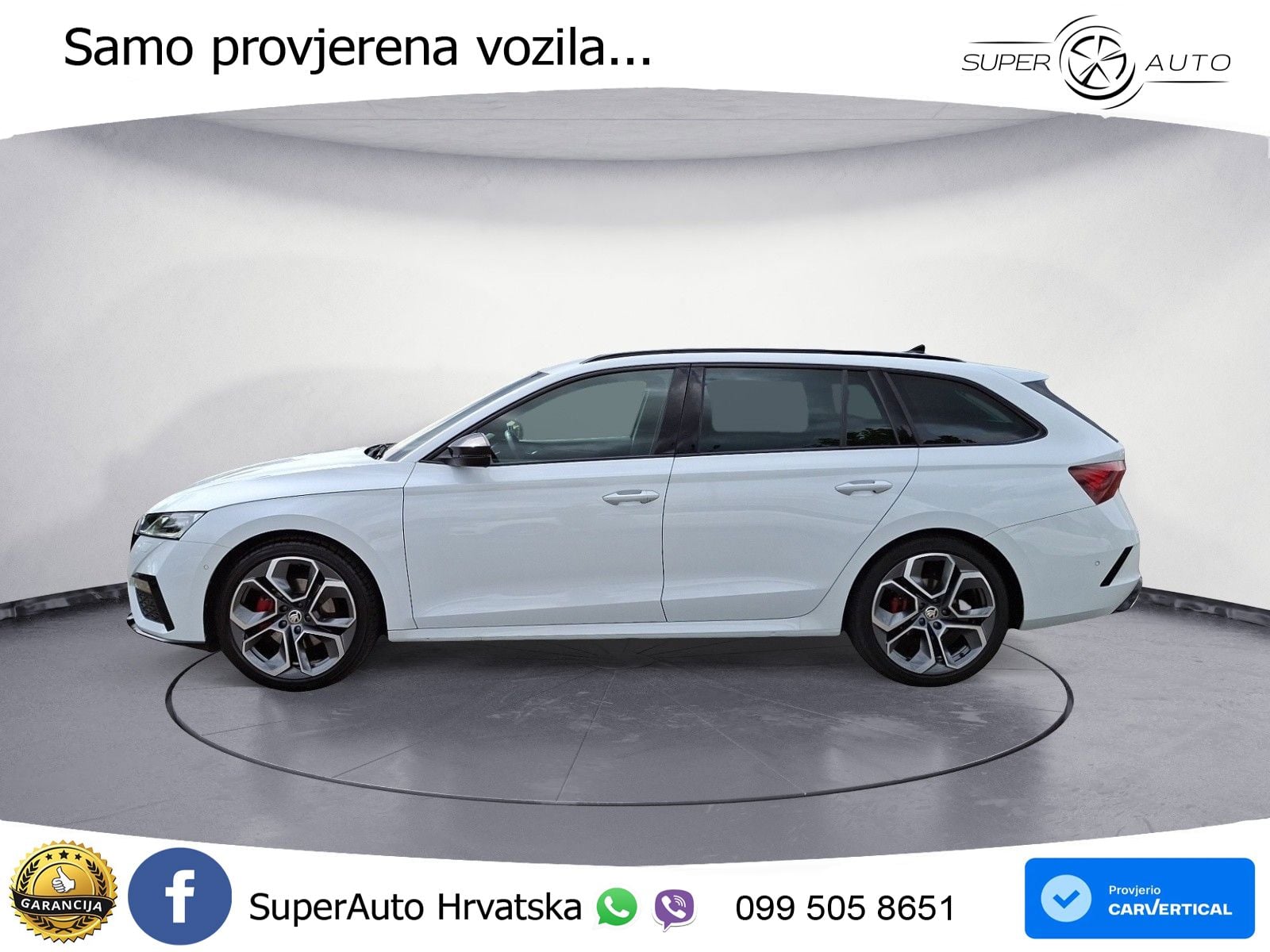 Škoda Octavia Combi RS 2.0 TDI (200 KS) DSG LED+GR SJED+ACC